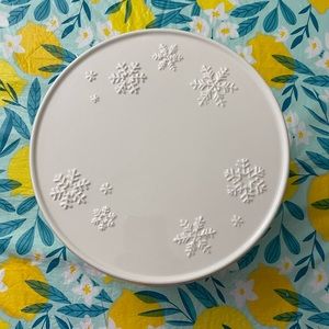 🎄Beautiful Hallmark Pedestal cake stand🎅🤶